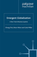 Cover: Emergent Globalization - Palgrave Macmillan
