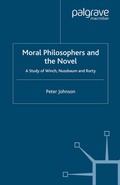 Cover: Moral Philosophers and the Novel - Palgrave Macmillan