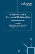 Cover: The Leader Cult in Communist Dictatorships - Palgrave Macmillan