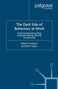 Enlarge image Cover: The Dark Side of Behaviour at Work - Palgrave Macmillan