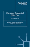 Cover: Managing Residential Childcare - Palgrave Macmillan
