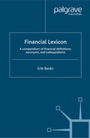 Cover: Financial Lexicon - Palgrave Macmillan
