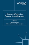 Cover: Minimum Wages, Low Pay and Unemployment - Palgrave Macmillan