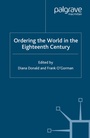 Cover: Ordering the World in the Eighteenth Century - Palgrave Macmillan