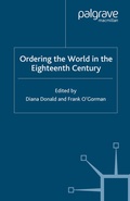 Cover: Ordering the World in the Eighteenth Century - Palgrave Macmillan