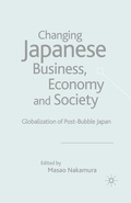 Cover: Changing Japanese Business, Economy and Society - Palgrave Macmillan