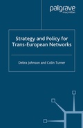 Cover: Strategy and Policy for Trans-European Networks - Palgrave Macmillan