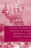 Cover: Living Buddhist Statues in Early Medieval and Modern Japan - Palgrave MacMillan
