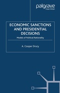 Cover: Economic Sanctions and Presidential Decisions - Palgrave MacMillan