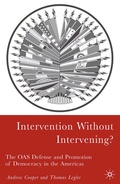 Cover: Intervention Without Intervening? - Palgrave MacMillan