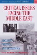 Cover: Critical Issues Facing the Middle East - Palgrave MacMillan