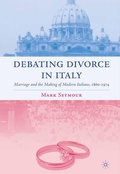 Cover: Debating Divorce in Italy - Palgrave MacMillan
