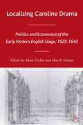 Cover: Localizing Caroline Drama - Palgrave MacMillan