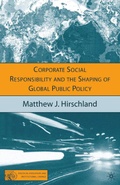 Cover: Corporate Social Responsibility and the Shaping of Global Public Policy - Palgrave MacMillan