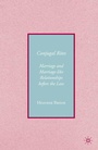 Cover: Conjugality - Palgrave MacMillan