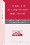 Cover: The Death of the Comprehensive High School? - Palgrave MacMillan