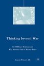 Cover: Thinking beyond War - Palgrave MacMillan