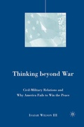 Cover: Thinking beyond War - Palgrave MacMillan