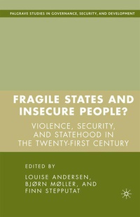 Enlarge image Cover: Fragile States and Insecure People? - Palgrave MacMillan