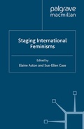 Cover: Staging International Feminisms - Palgrave Macmillan
