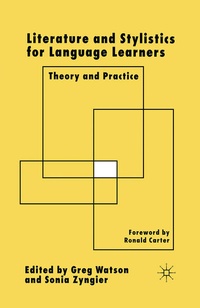 Enlarge image Cover: Literature and Stylistics for Language Learners - Palgrave Macmillan