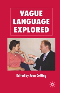 Abbildung von: Vague Language Explored - Palgrave Macmillan