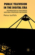 Cover: Public Television in the Digital Era - Palgrave Macmillan