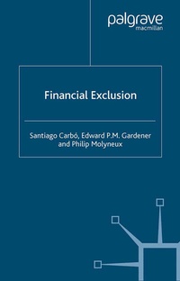 Enlarge image Cover: Financial Exclusion - Palgrave Macmillan