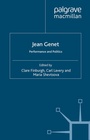 Cover: Jean Genet: Performance and Politics - Palgrave Macmillan
