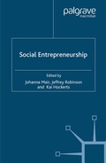 Cover: Social Entrepreneurship - Palgrave Macmillan