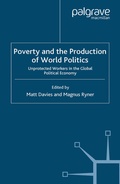 Cover: Poverty and the Production of World Politics - Palgrave Macmillan
