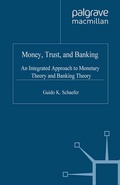 Cover: Money, Trust, and Banking - Palgrave Macmillan