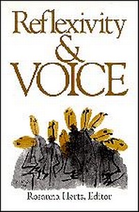 Enlarge image Cover: Reflexivity and Voice - SAGE Publications Inc