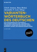 Cover: Variantenw&ouml;rterbuch des Deutschen - De Gruyter Mouton