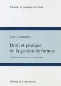 Cover: Droit et pratique de la gestion de fortune - Helbing & Lichtenhahn
