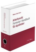 Cover: Arbeitsrecht f&uuml;r Apotheker - Deutscher Apotheker Verlag