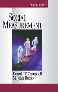 Enlarge image Cover: Social Measurement - SAGE Publications Inc