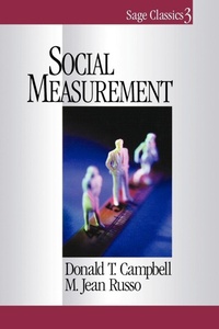 Enlarge image Cover: Social Measurement - SAGE Publications Inc