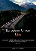 Cover: European Union Law - Oxford University Press