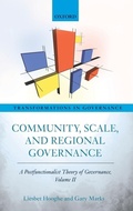 Cover: Community, Scale, and Regional Governance - Oxford University Press