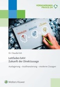 Cover: Leitfaden bAV: Zukunft der Direktzusage - Wolters Kluwer Deutschland