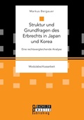 Cover: Struktur und Grundfragen des Erbrechts in Japan und Korea - Bachelor + Master Publishing