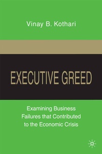 Enlarge image Cover: Executive Greed - Palgrave MacMillan