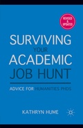 Cover: Surviving Your Academic Job Hunt - Palgrave MacMillan