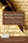 Cover: Sharing Wisdom, Building Values - Palgrave MacMillan