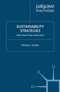 Cover: Sustainability Strategies - Palgrave Macmillan
