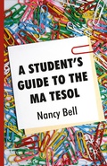 Cover: A Student's Guide to the MA TESOL - Palgrave Macmillan