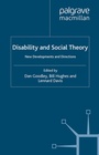 Cover: Disability and Social Theory - Palgrave Macmillan