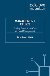 Enlarge image Cover: Management Ethics - Palgrave Macmillan