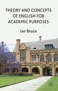 Cover: Theory and Concepts of English for Academic Purposes - Palgrave Macmillan